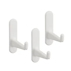 Lange bordhaak set van 3 wit - Classic by Elfa