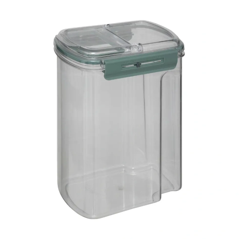 Luchtdichte voorraadbus 3.5 liter met datumaanduiding en schenkdop Five®