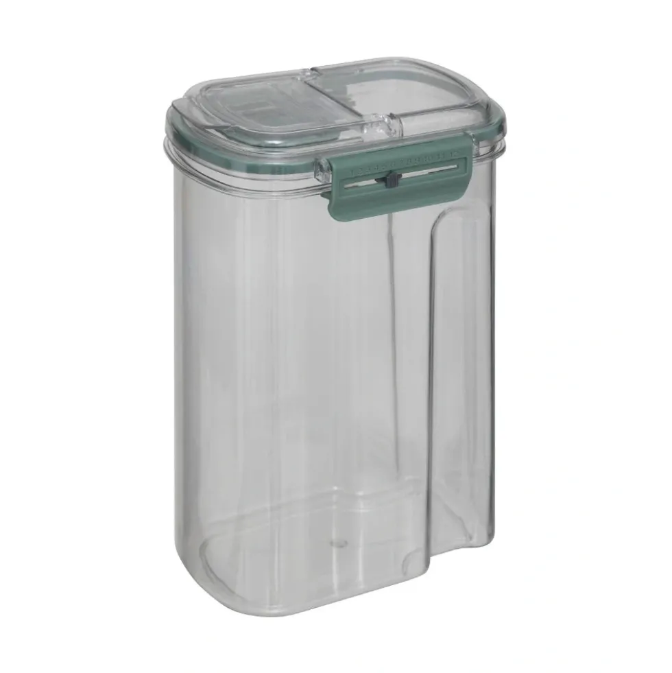 Luchtdichte voorraadbus 1.6 liter met datumaanduiding en schenkdop Five®