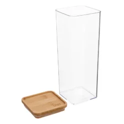Luchtdichte voorraadbus 2.0 liter bamboe deksel Five®
