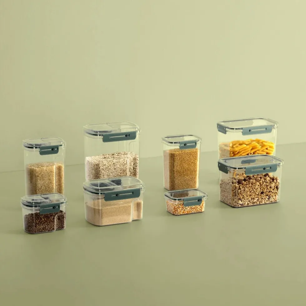 Luchtdichte voorraadbus 350 ml met datumaanduiding Five®