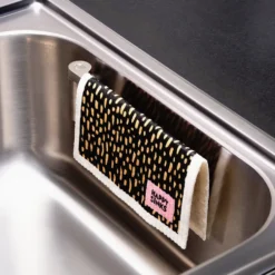 Magnetische vaatdoekhouder rvs Happy Sinks