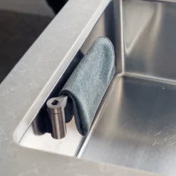 Magnetische vaatdoekhouder rvs Happy Sinks