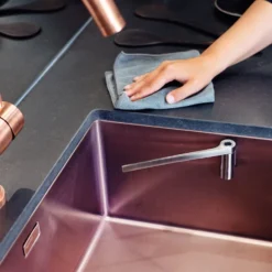 Magnetische vaatdoekhouder rvs Happy Sinks