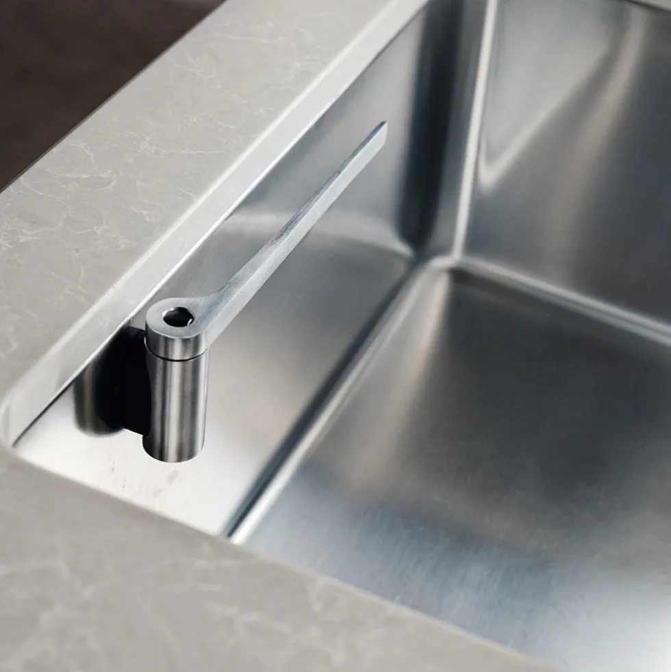 Magnetische vaatdoekhouder rvs Happy Sinks
