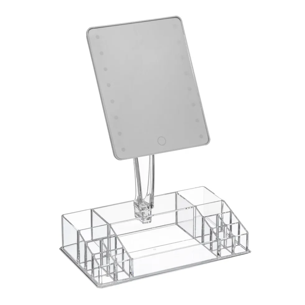 Make-up organizer met spiegel en licht Five® - Selena