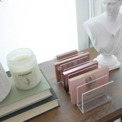 Make-up palette organizer transparant iDesign - Sarah Tanno