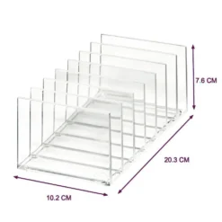 Make-up palette organizer transparant iDesign - Sarah Tanno