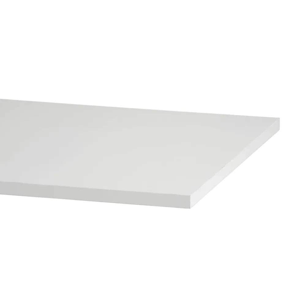 Melamine plank 900 x 500 mm wit - Classic by Elfa