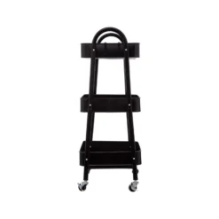 Metalen trolley zwart 3 laags Five®