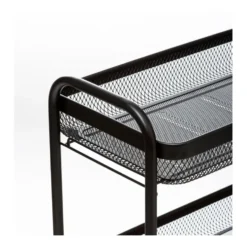 Metalen trolley zwart uitneembare manden Five®