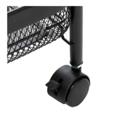 Metalen trolley zwart uitneembare manden Five®
