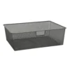 Middelhoge lade voor uittrekframe 60 x 40 x 18 cm grafiet - Classic by Elfa