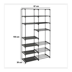 Modulair schoenenrek 8 etages voor 32 paar Five®