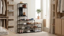 Modulair schoenenrek 8 etages voor 32 paar Five®
