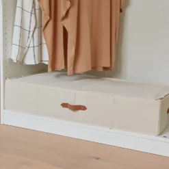 Onderbed dekbedtas beige Store It
