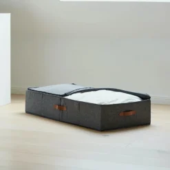 Onderbed dekbedtas grijs Store It