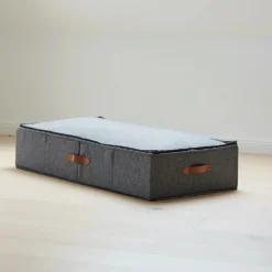 Onderbed dekbedtas grijs Store It