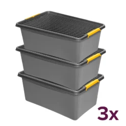 Opbergbox Heavy Duty 40 liter (voordeelbundel) Orplast - SolidStore