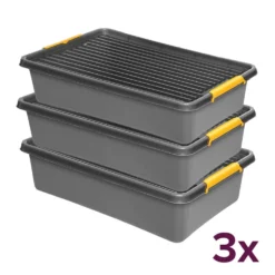 Opbergbox Heavy Duty 29 liter (voordeelbundel) Orplast - SolidStore
