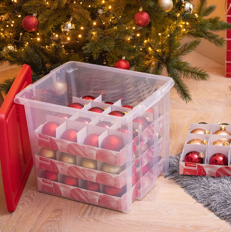 Opbergbox kerstballen 64 ballen Sunware - Nesta