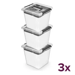 Opbergbox 13 liter sorteerbak 29x29 (voordeelbundel) Orplast - SimpleStore