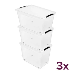 Opbergbox 80 liter (voordeelbundel) Orplast - SimpleStore