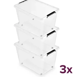 Opbergbox 60 liter (voordeelbundel) Orplast - SimpleStore