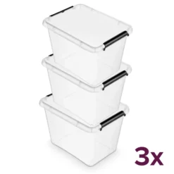 Opbergbox 19 liter (voordeelbundel) Orplast - SimpleStore