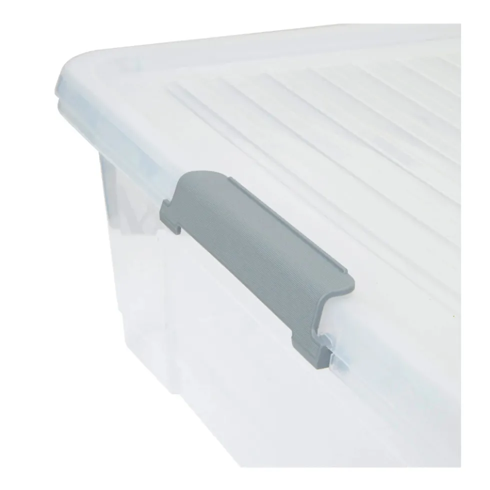 Opbergbox onder bed op wielen en klapdeksel 53 liter Five®