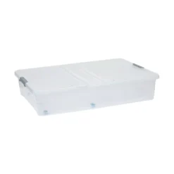 Opbergbox onder bed op wielen en klapdeksel 53 liter Five®