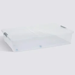 Opbergbox onder bed op wielen en klapdeksel 53 liter Five®