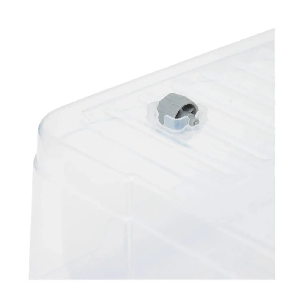Opbergbox onder bed op wielen en klapdeksel 53 liter Five®
