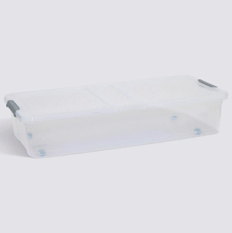 Opbergbox onder bed op wielen en klapdeksel 33 liter Five®