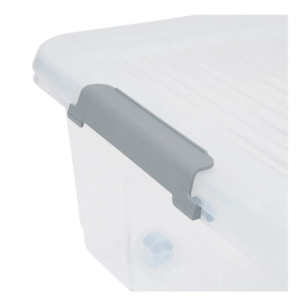 Opbergbox onder bed op wielen en klapdeksel 33 liter Five®
