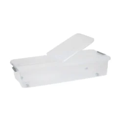 Opbergbox onder bed op wielen en klapdeksel 33 liter Five®