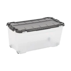 Opbergbox 4 zijden scharnierdeksel optie 80 liter Five®