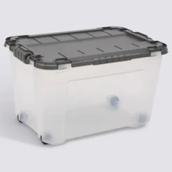 Opbergbox 4 zijden scharnierdeksel optie 60 liter Five®
