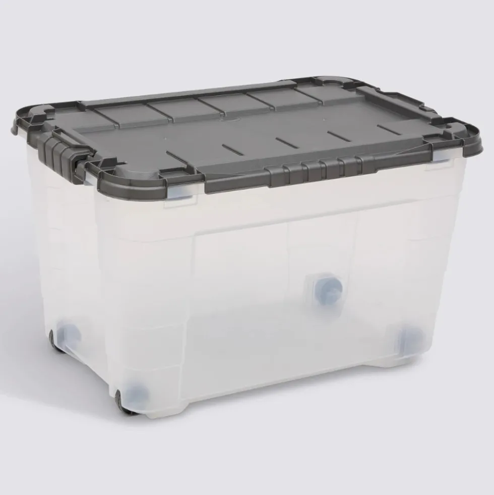 Opbergbox 4 zijden scharnierdeksel optie 60 liter Five®
