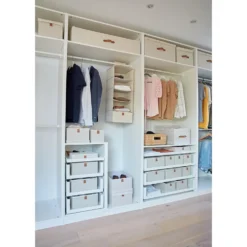 Opbergdoos beige kledingkast extra large Store It