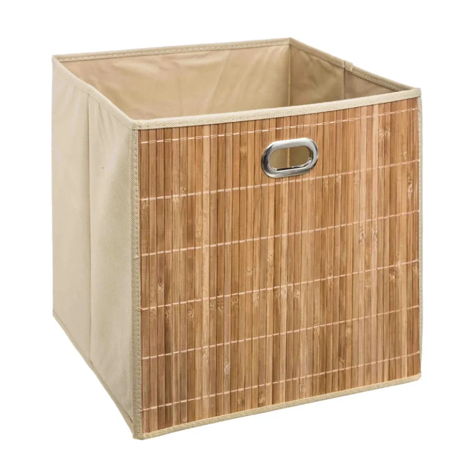Opbergmand bamboe voorkant large Five®