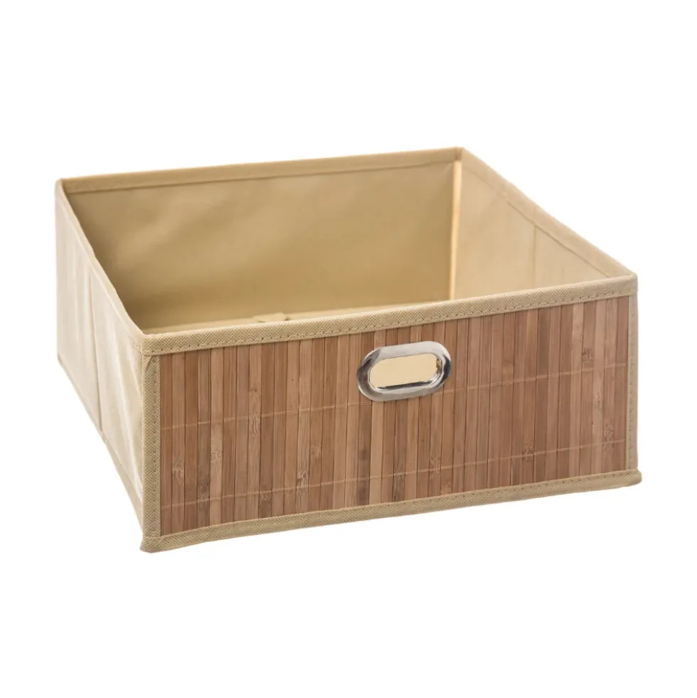Opbergmand bamboe voorkant medium Five®