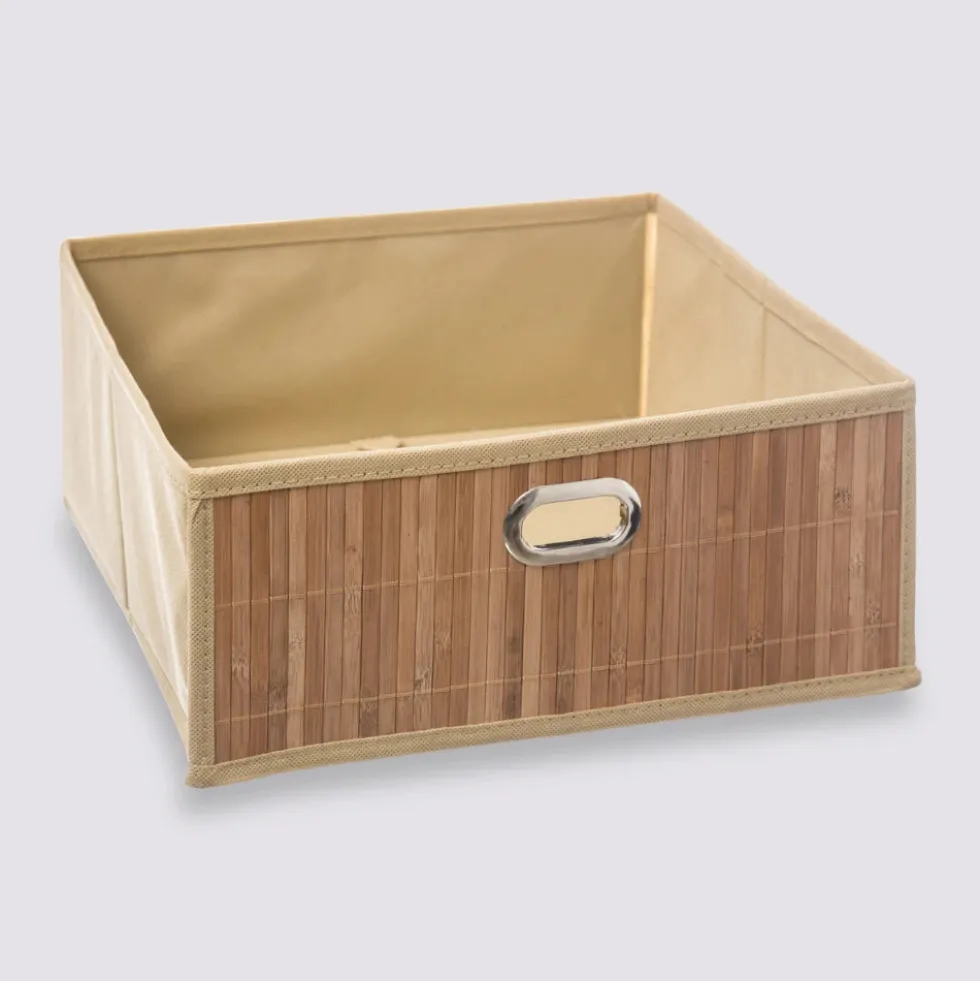 Opbergmand bamboe voorkant medium Five®