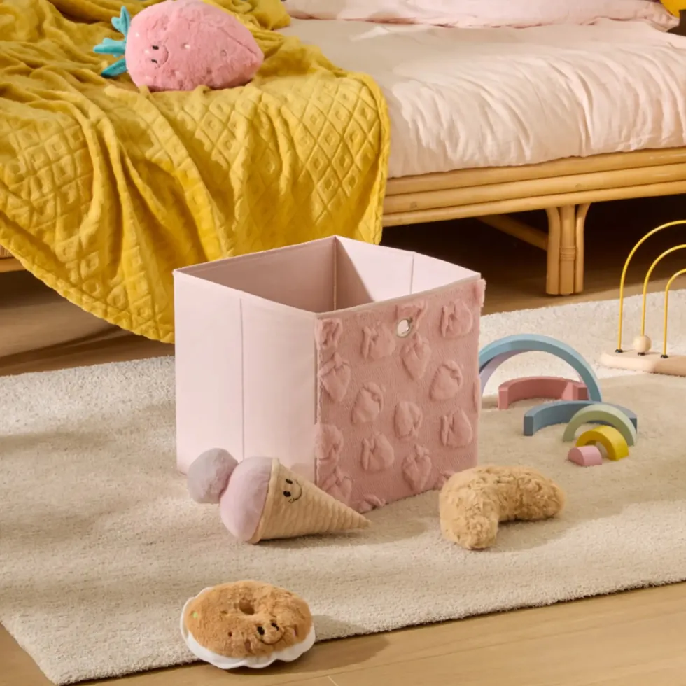 Opbergmand kinderkamer Aardbeien Atmosphera