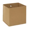Opbergmand met geweven patroon bruin Five®