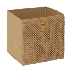 Opbergmand met geweven patroon bruin Five®