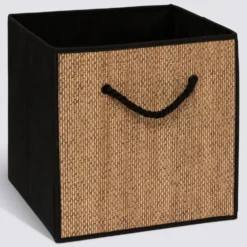 Opbergmand natuurlijke loon met handvat Five®