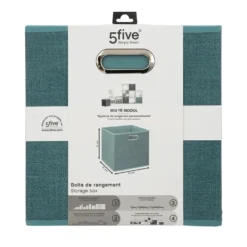 Opbergmand petrol blauw medium Five®