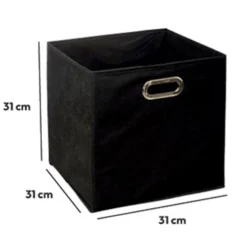 Opbergmand zwart large Five®