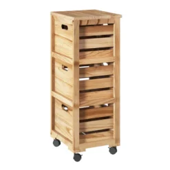 Opberg trolley hout met lades Five®